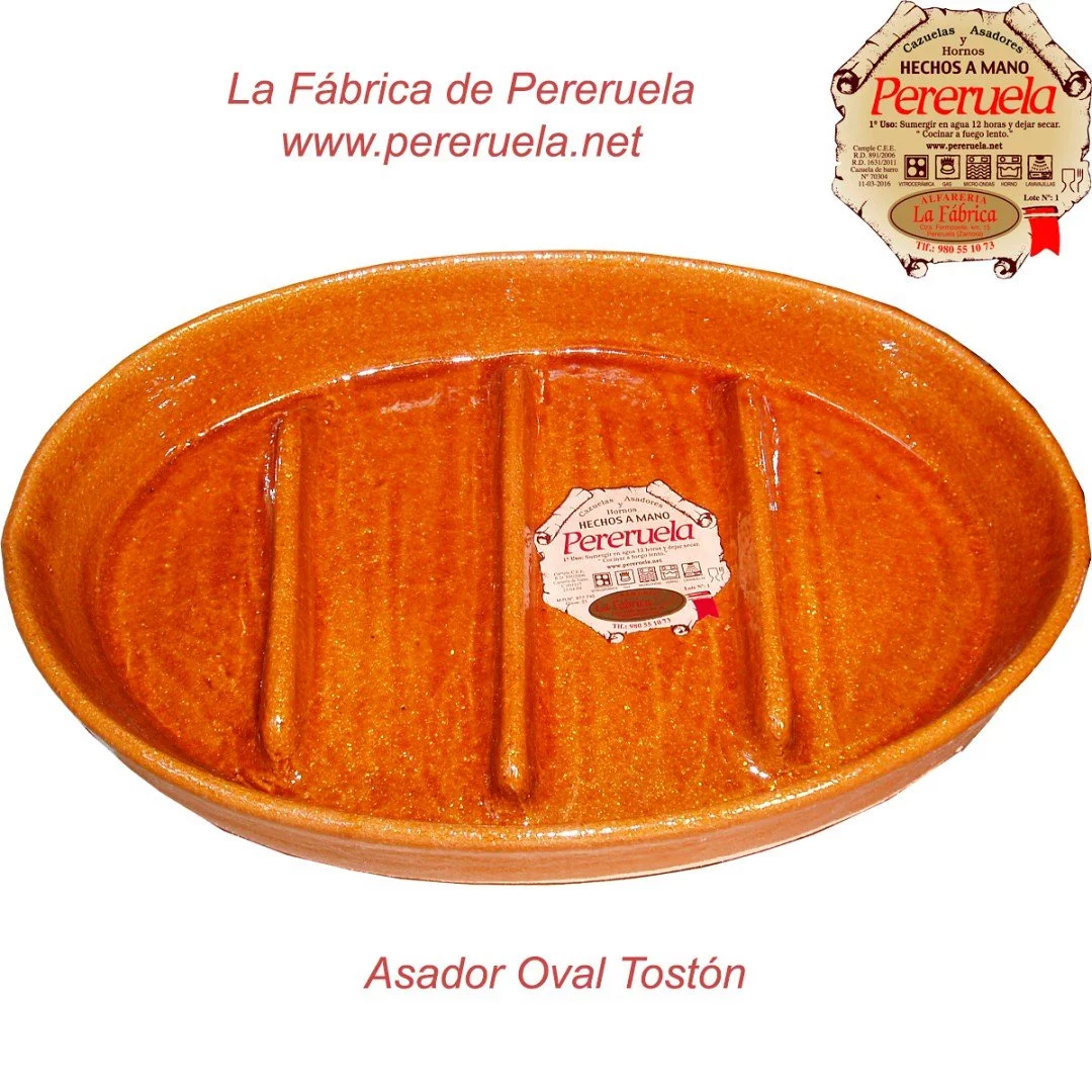 ASADOR OVAL TOSTÓN