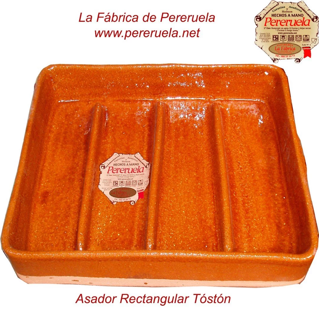 ASADOR RECTANGULAR TOSTÓN