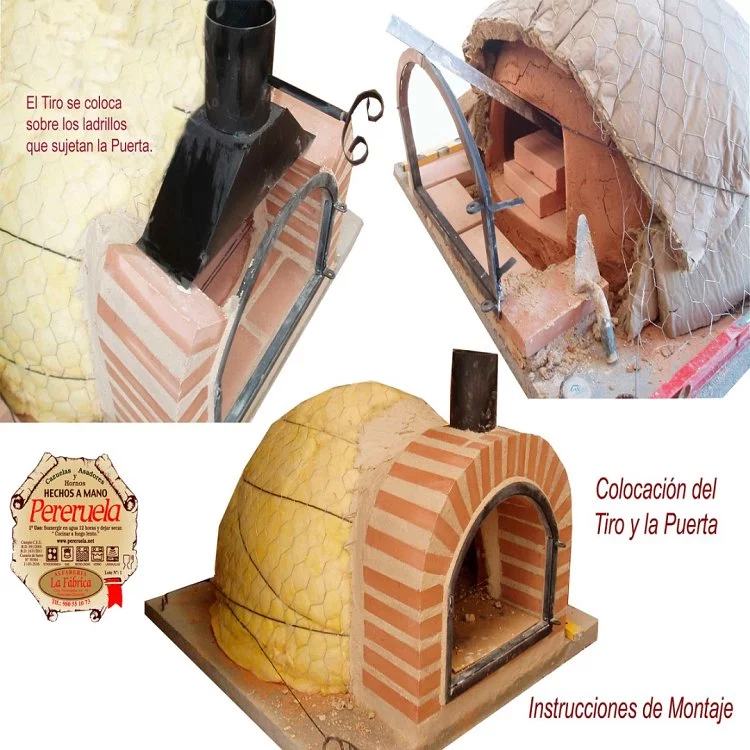 CONSTRUCCION DEL HORNO DE LEÑA