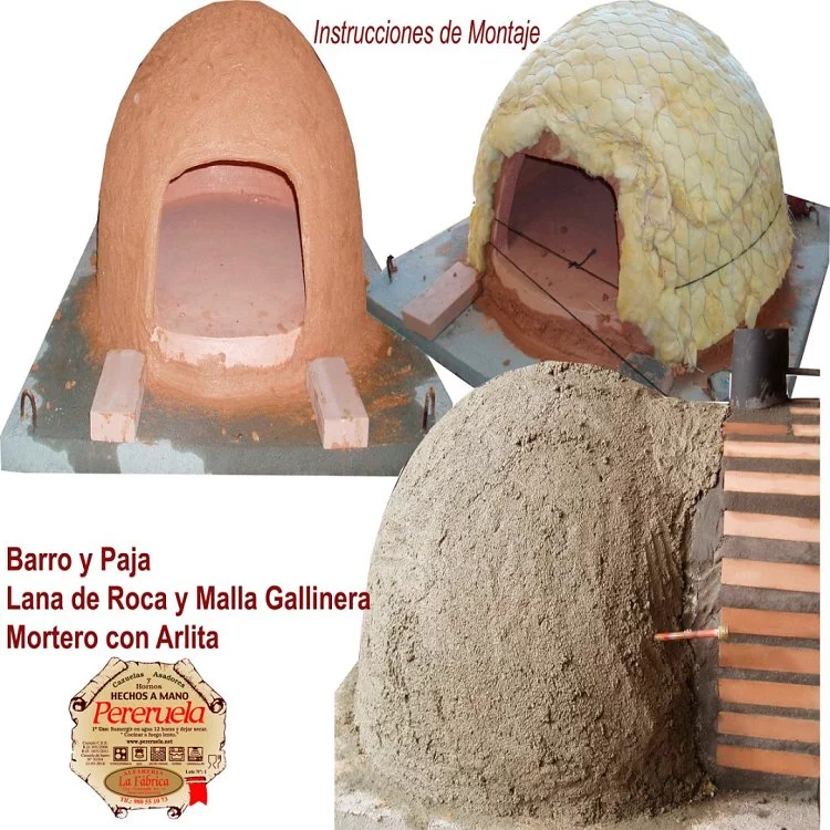 CONSTRUCCION DEL HORNO DE LEÑA