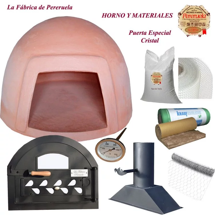 HORNO DE PERERUELA Y MATERIALES DE MONTAJE