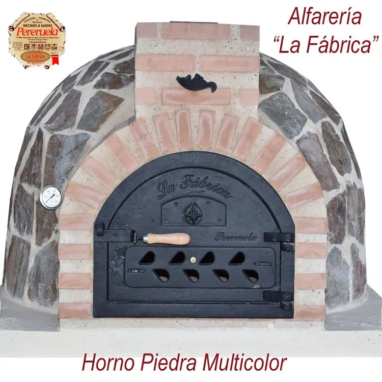 HORNO MONTADO PIEDRA MULTICOLOR