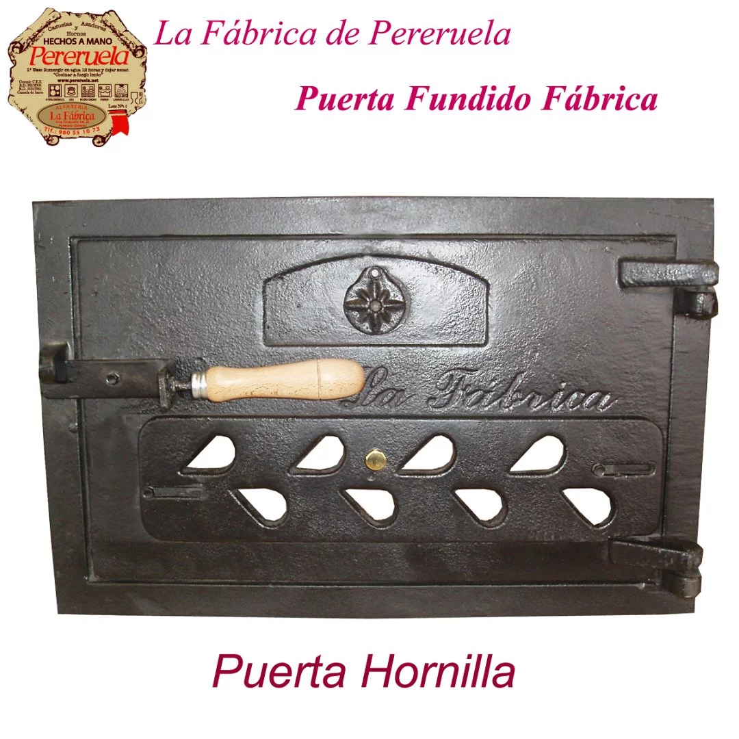 Puerta Hornilla Fundido Fabrica