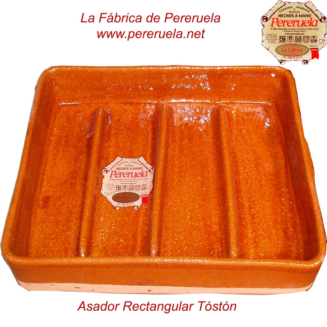 Asador Rectangular Tostón