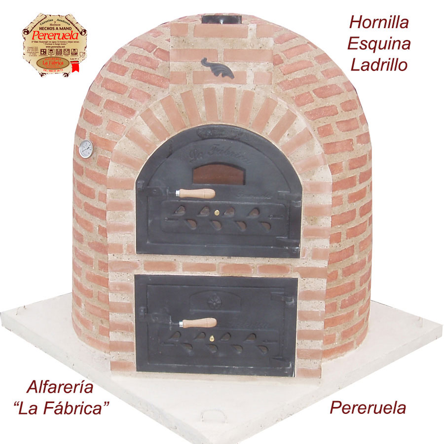 Horno Tonino Caolin 80 -90 (Frontal Ladrillos)